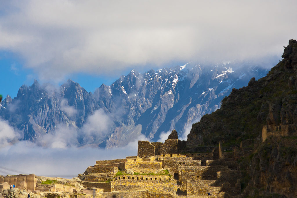 Contrafuertes de machu picchu