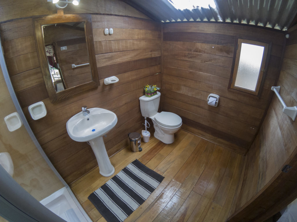 Bathroom adjoining the room